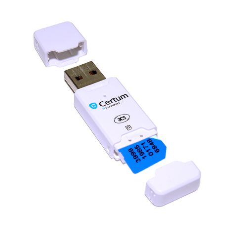 Czytnik kart Certum USB-A 3