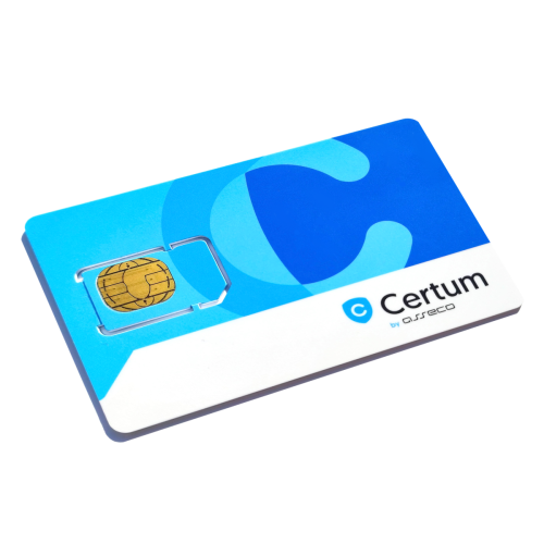 Karta - podpis elektroniczny Certum Mini