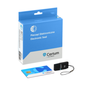 Pieczęć elektroniczna CERTUM Mini. Kalisz.